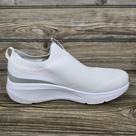 NEW Skechers Performance Ultra Go Goga Mat Air Cooled White Shoes Women's Size 8 - Picture 6 of 9